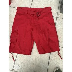 Foot locker mens cargo short red size 38